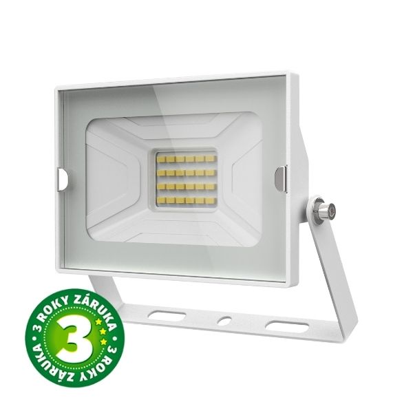 Prémiový ultratenký LED reflektor bílý  30W 2250lm, denní, 3 roky